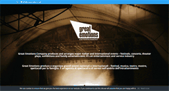 Desktop Screenshot of greatemotions.com